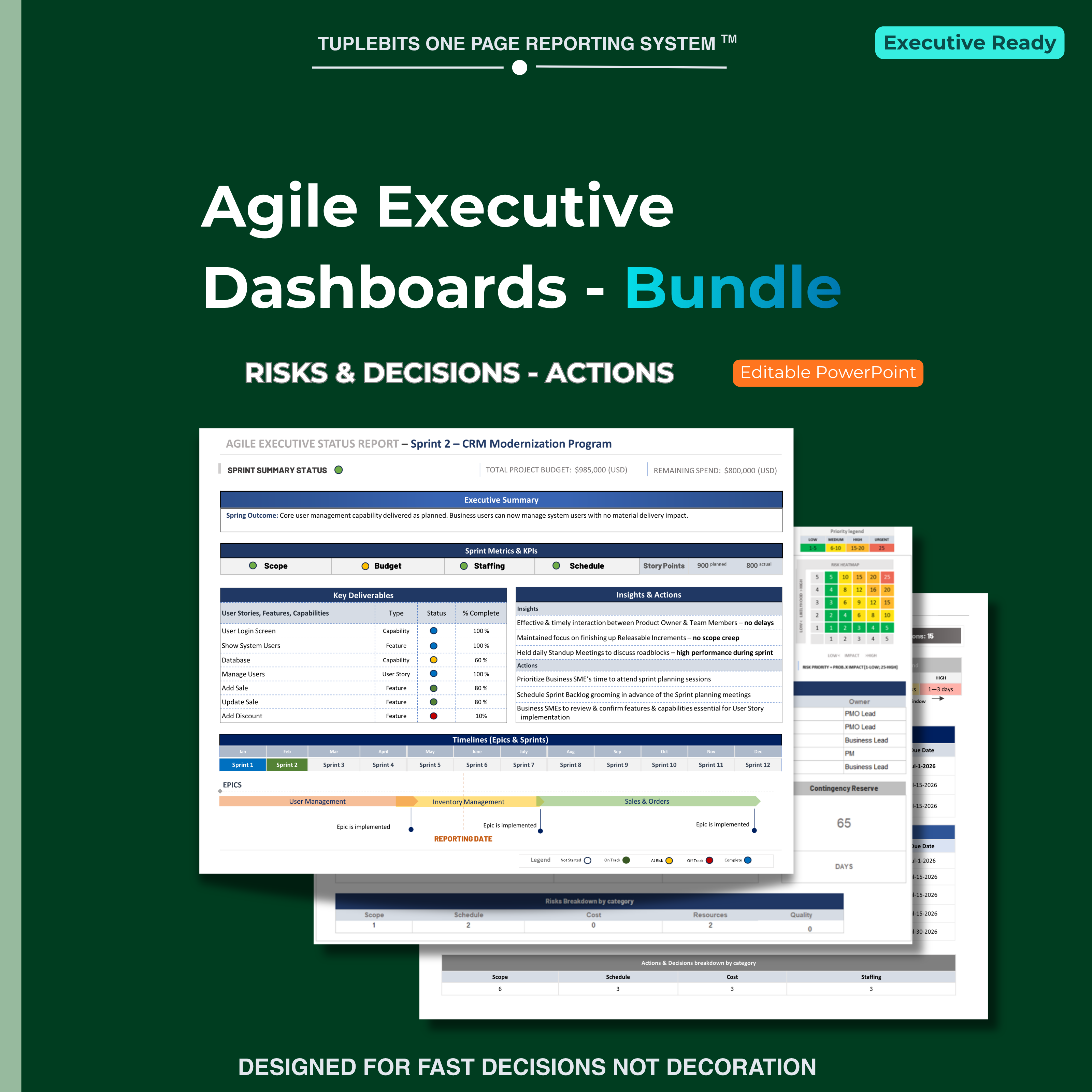 Agile Executive Dashboard thumbnail